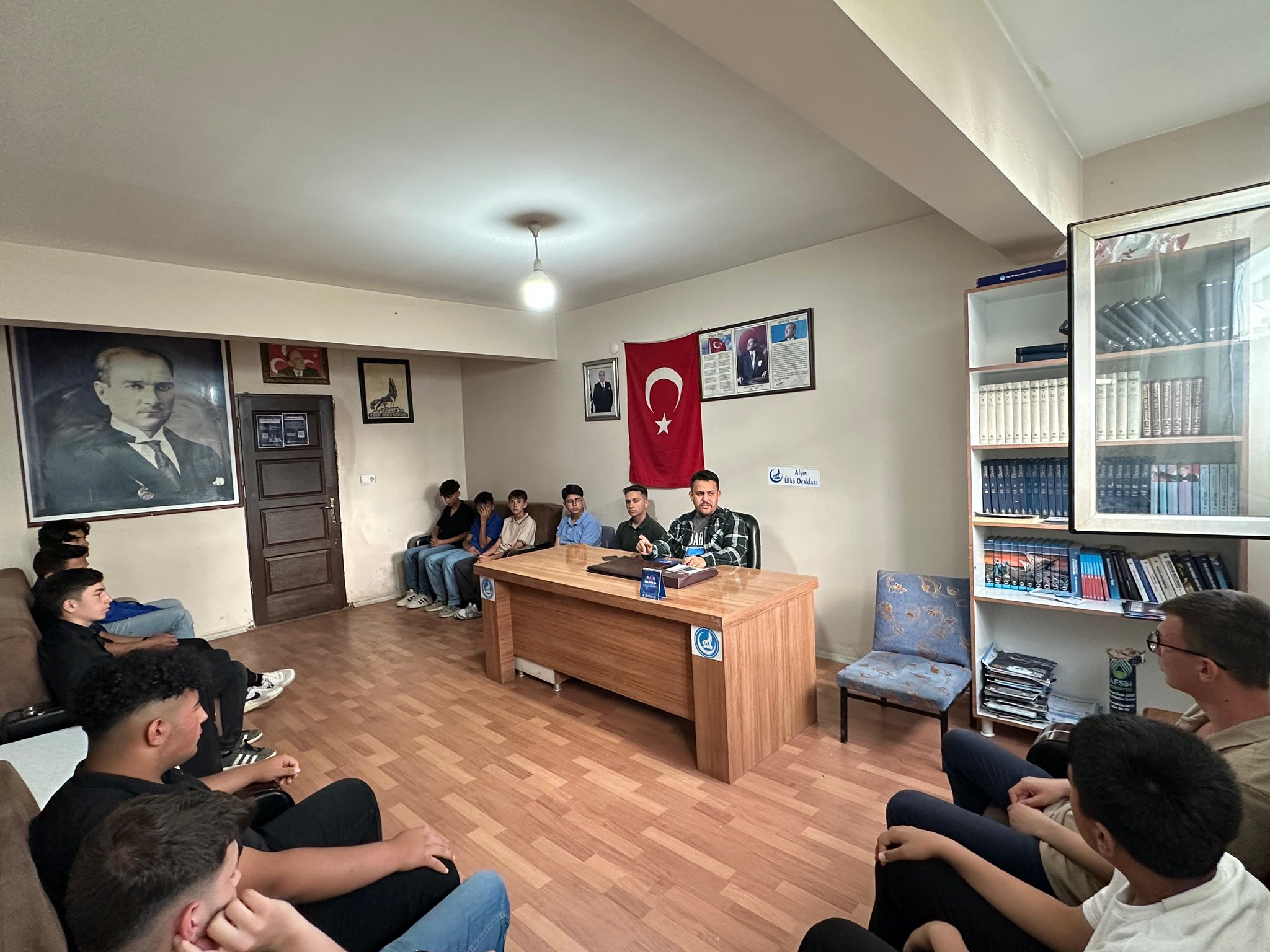 Afşin Ülkü Ocakları Türk İslam Ülküsü Konulu Seminer Düzenledi2