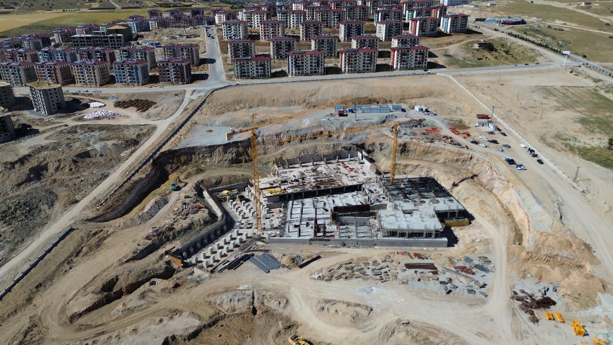 Afşin Yeni Devlet Hastanesi İnşaatı Tüm Hızıyla Devam Ediyor (4)