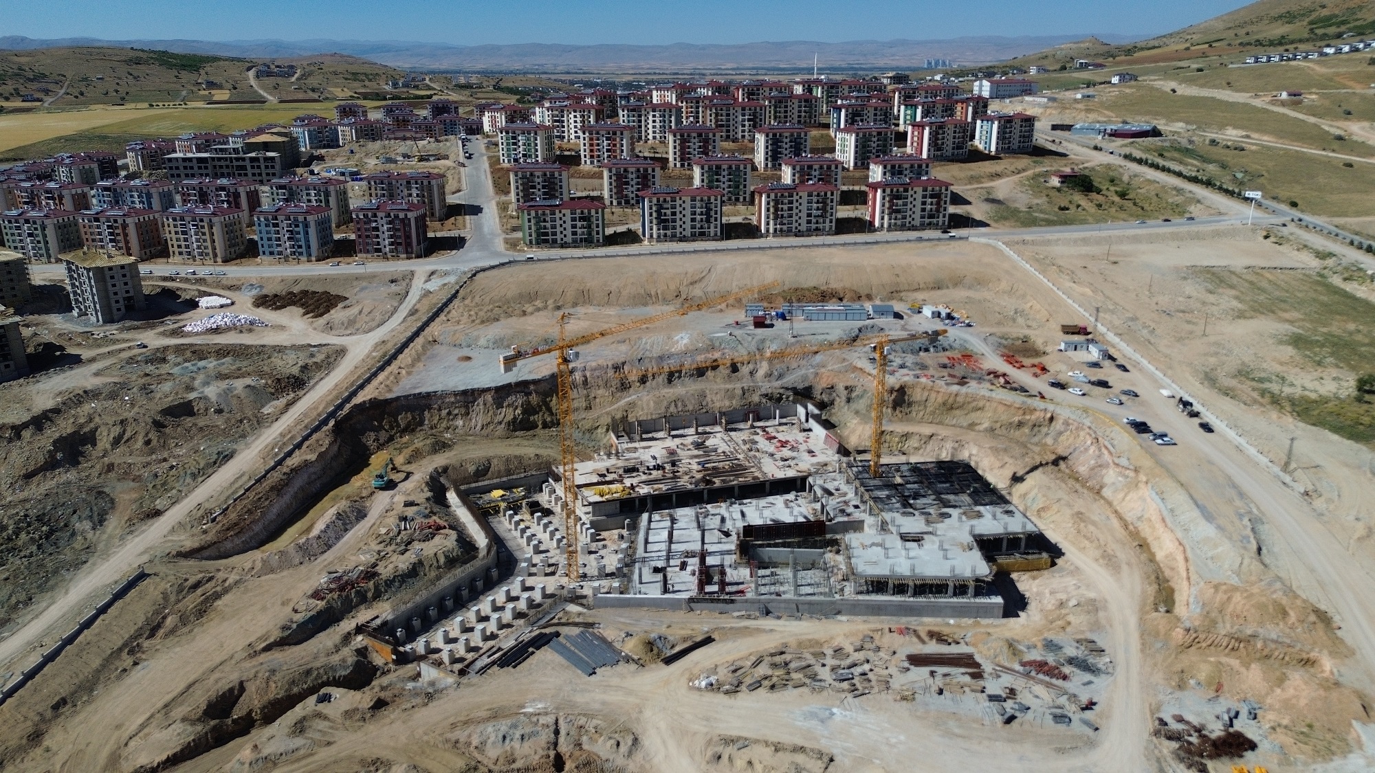 Afşin Yeni Devlet Hastanesi İnşaatı Tüm Hızıyla Devam Ediyor (5)