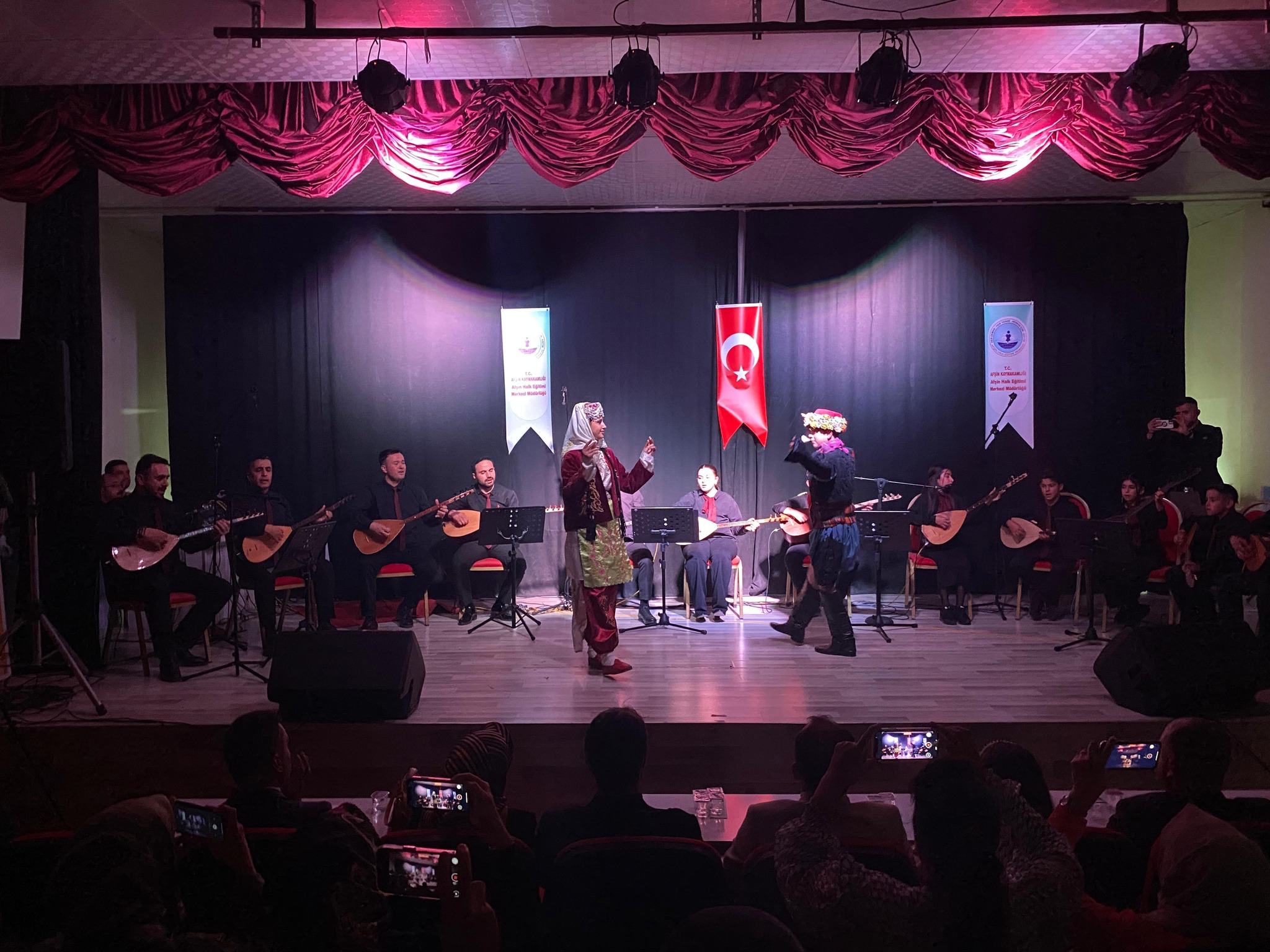 Afşin’de Halk Eğitim Merkezi’nden Türk Halk Müziği Konseri4