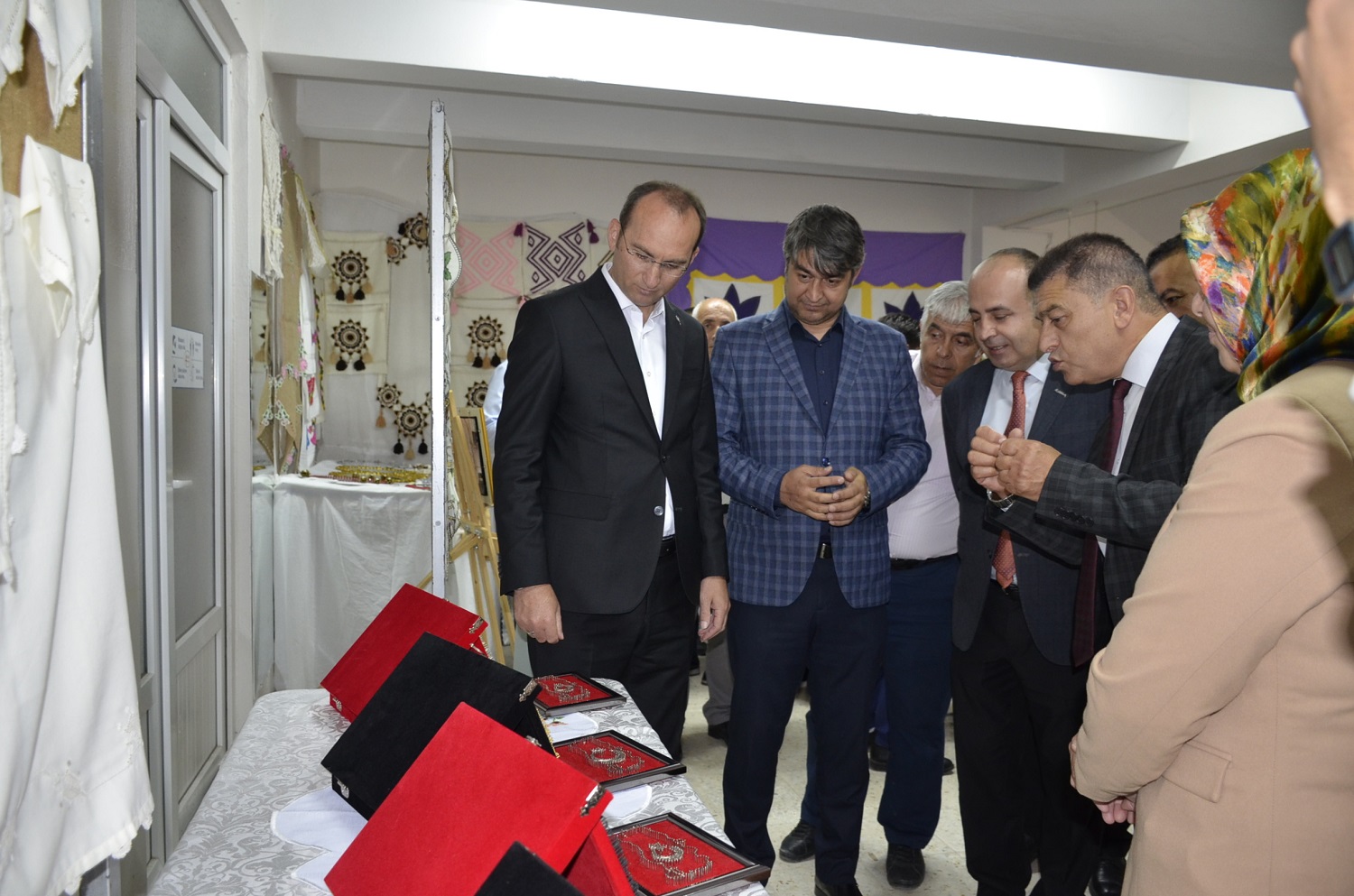 Afşin’de Kursiyerlerin Yaptıkları Ürünler Sergilendi (18)