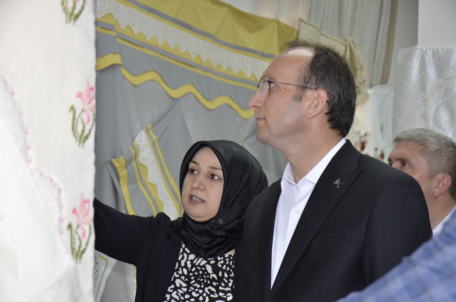 Afşin’de Kursiyerlerin Yaptıkları Ürünler Sergilendi (8)