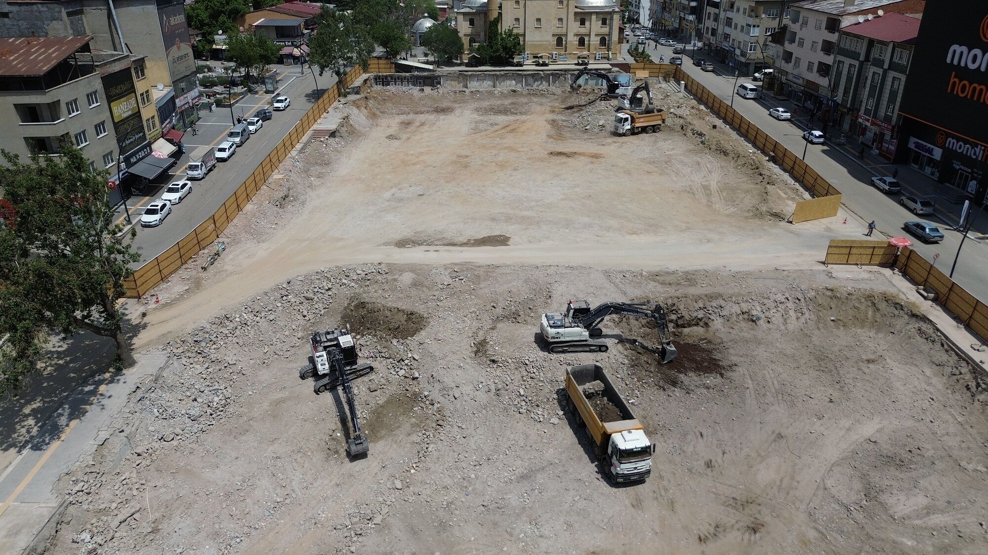 Afşin'de Rezerv Yapı Alanında Çalışmalar Yeniden Hızlandı (4)