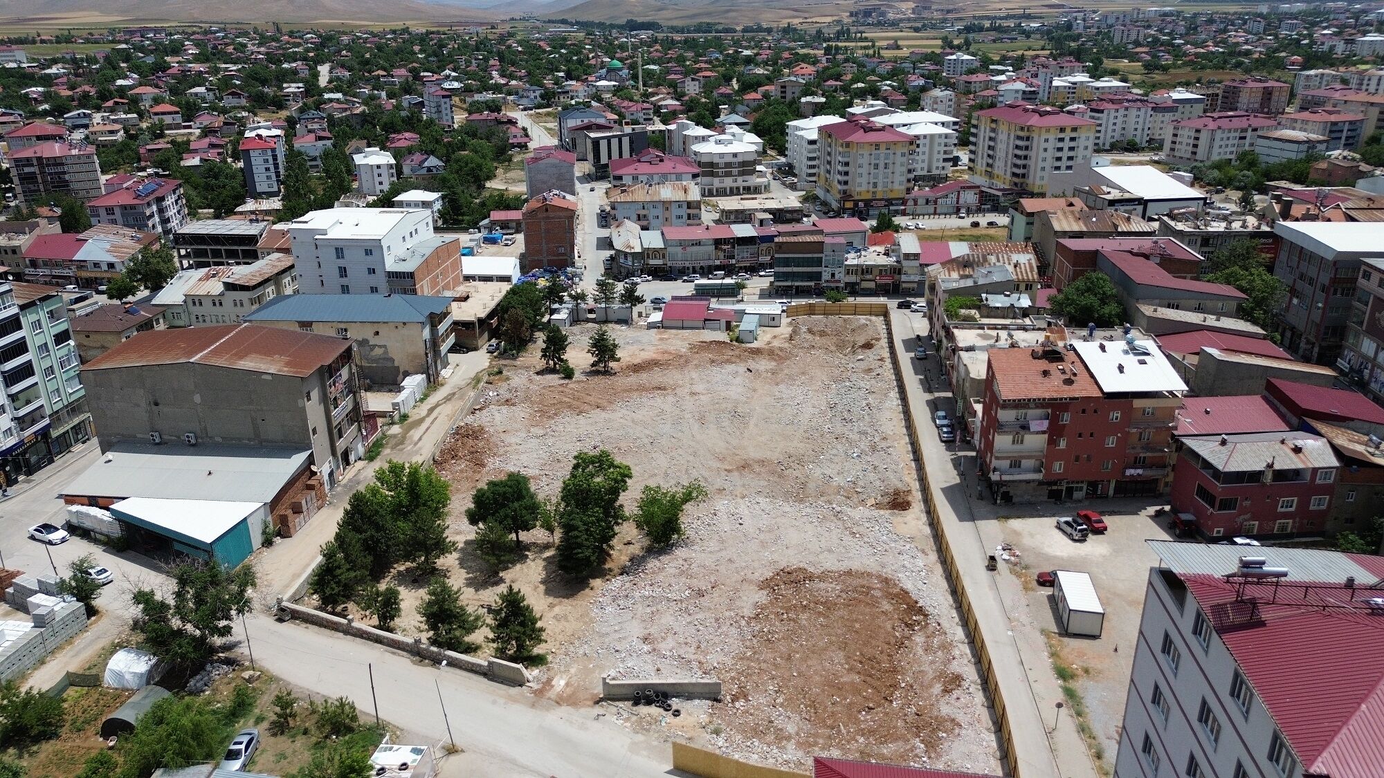 Afşin'de Rezerv Yapı Alanında Çalışmalar Yeniden Hızlandı (5)