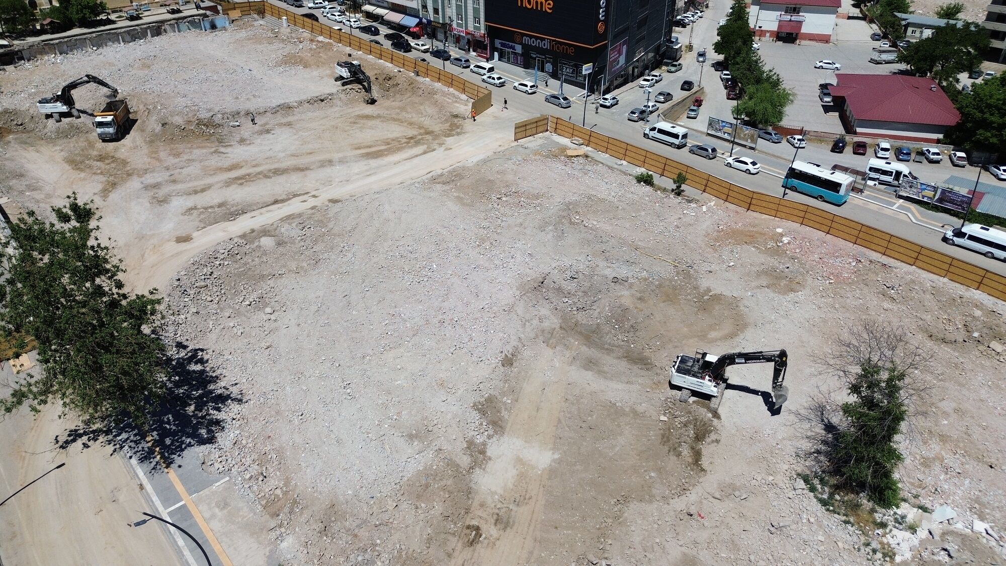 Afşin'de Rezerv Yapı Alanında Çalışmalar Yeniden Hızlandı (6)