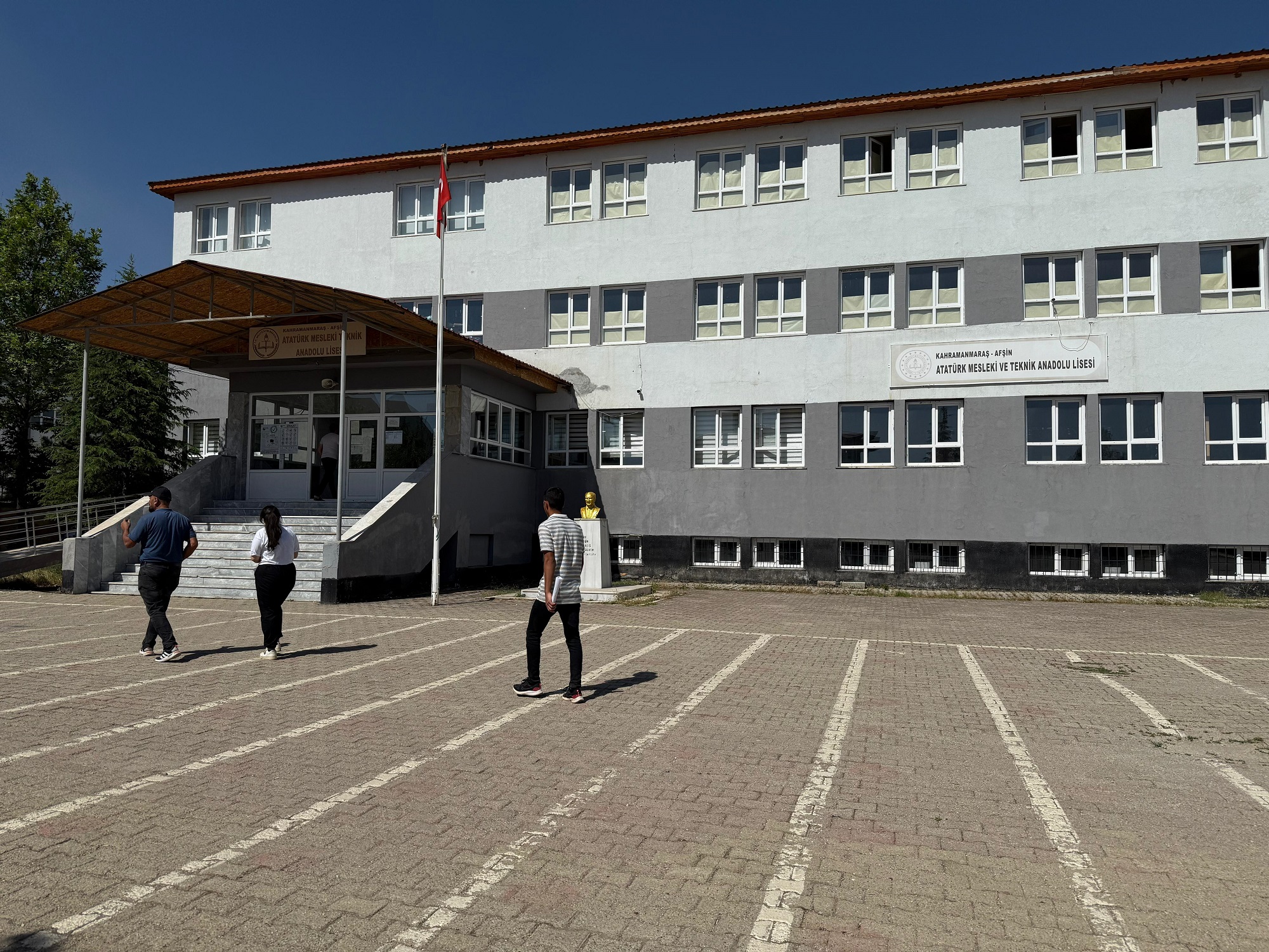 Afşin’de Yks’nin İlk Oturumu Tyt Başladı (3)
