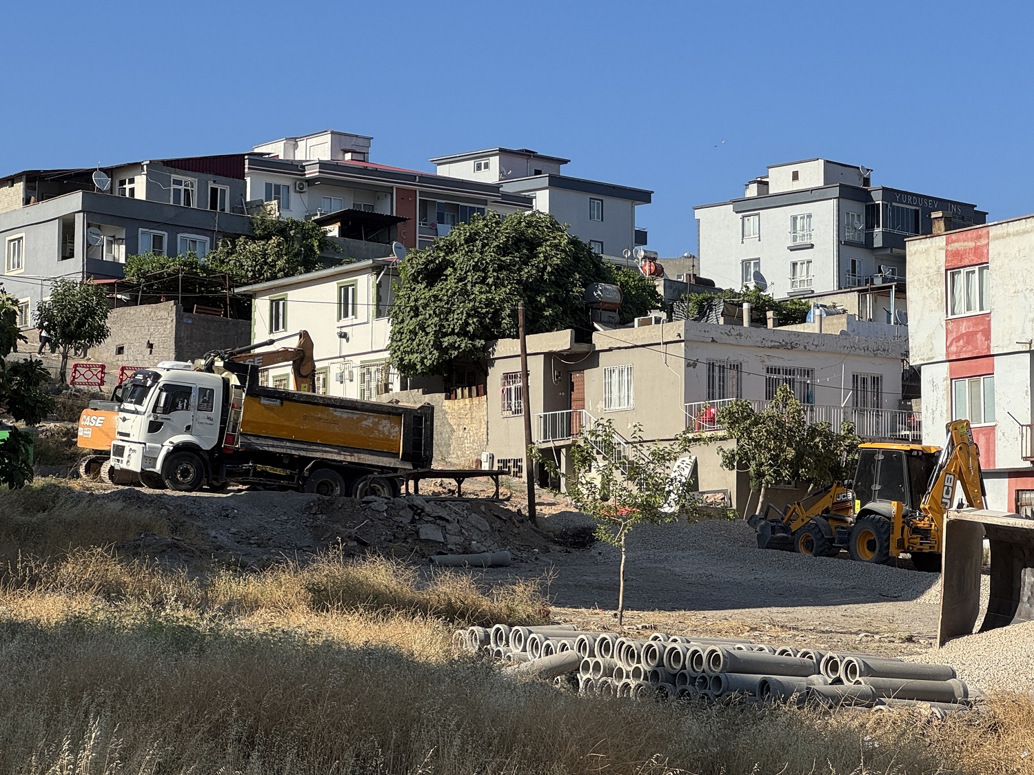 Altyapı Çalışmalarında Delinen Doğal Gaz Borusundan Sızan Gazdan 7 Kişi Etkilendi (1)