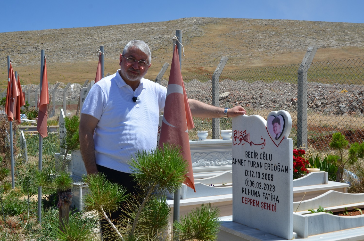Başkan Aşgın, Her Afşin Ziyaretinde Deprem Şehitlerini Unutmuyor (5)