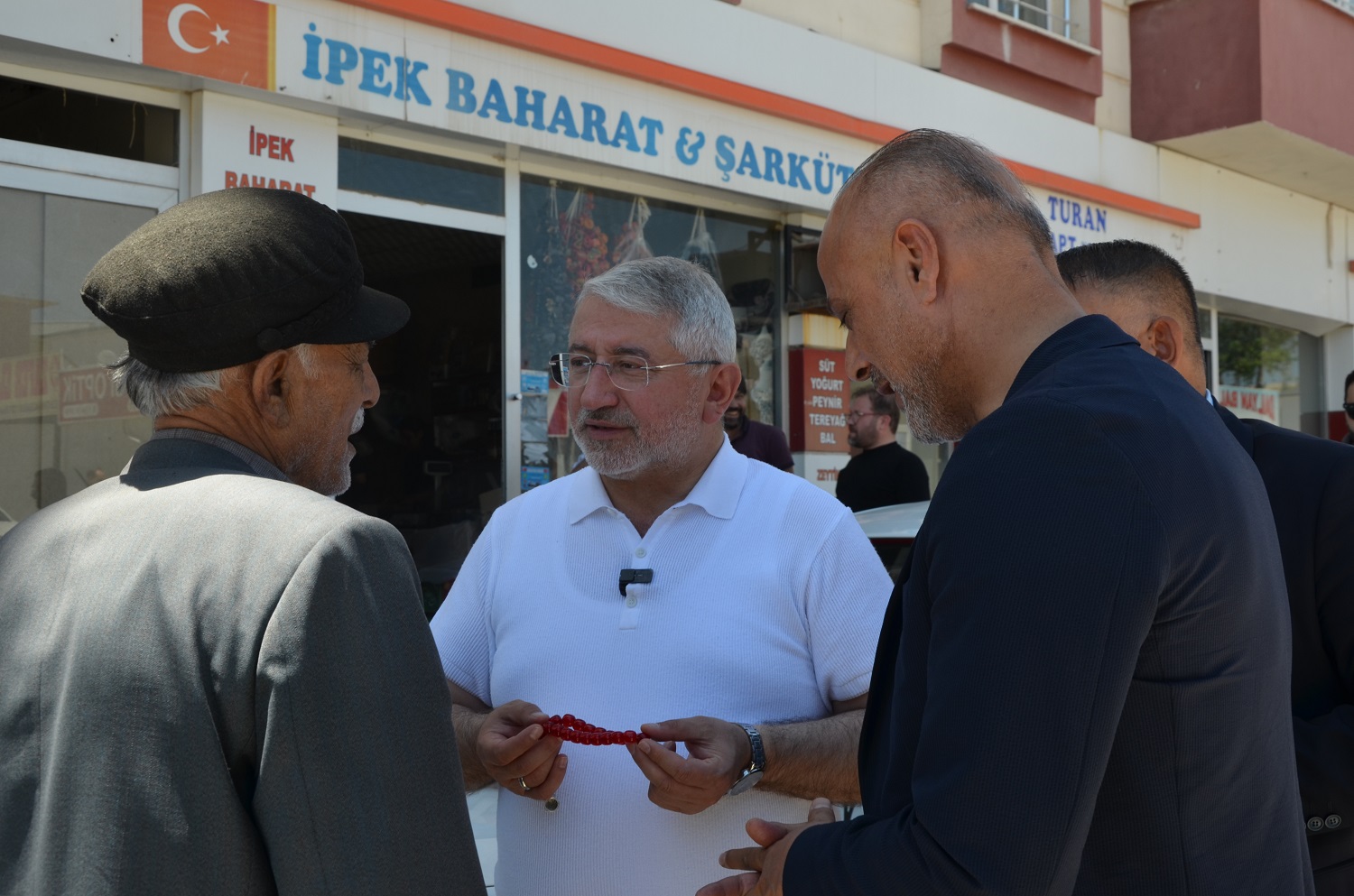 Başkan Aşgın Ve Başkan Kıraç’tan Afşin Esnafına Ziyaret (11)