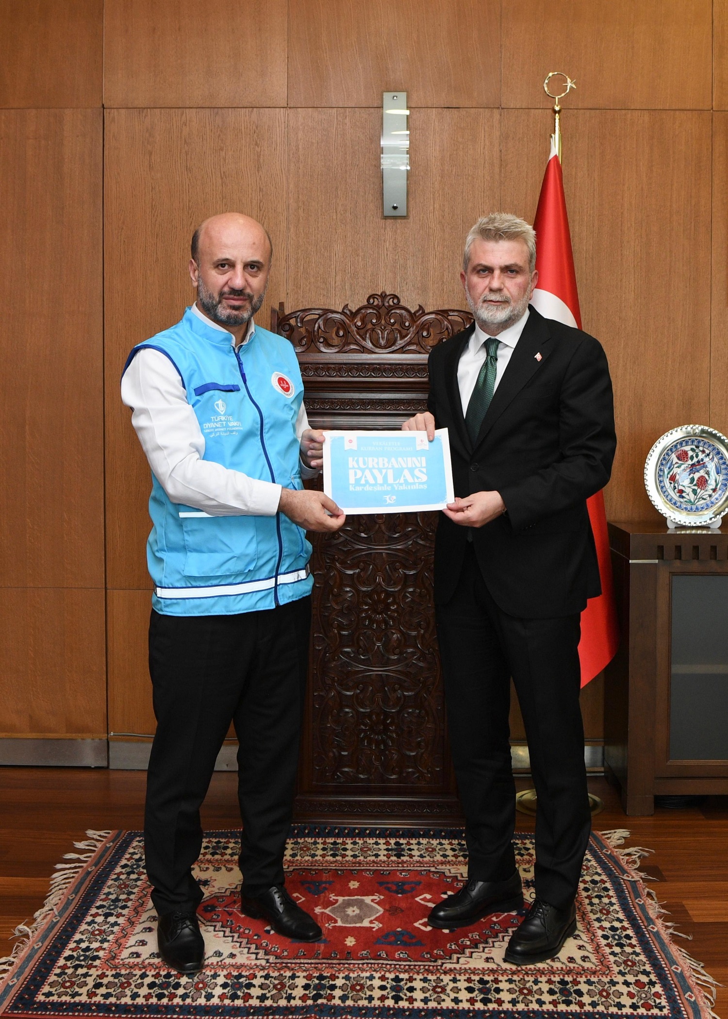 Başkan Görgel’den Vekâleten Kurban Bağışı (1)
