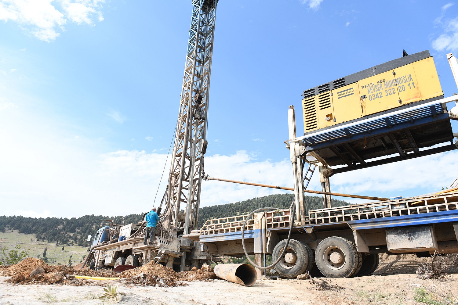 Büyükşehir 21 Mahalledeki Köy Evleri İçin Yeni İçmesuyu Altyapısı İnşa Ediyor (2)
