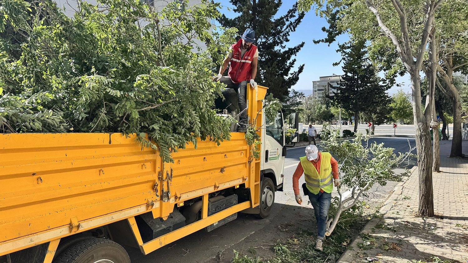Büyükşehir, Fırtınanın Oluşturduğu Hasarları Ortadan Kaldırıyor (2)