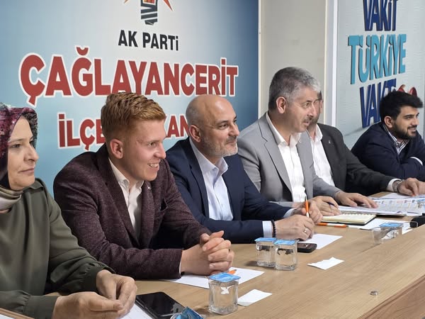 Çağlayancerit’te İlçe Yönetim Kurulu Toplantısı Gerçekleştirildi