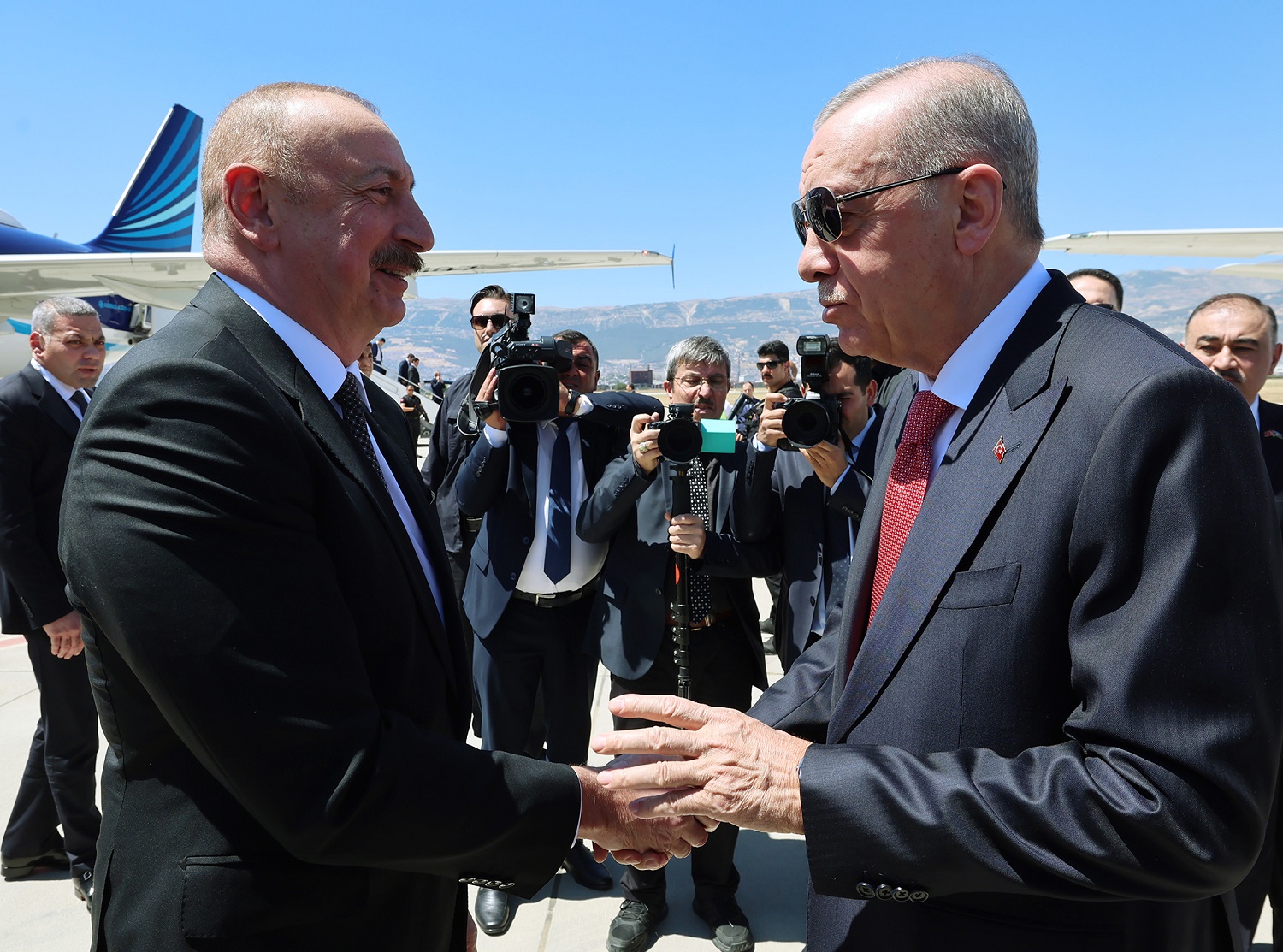 Cumhurbaşkanı Erdoğan Ve Aliyev Kahramanmaraş’ta (1)
