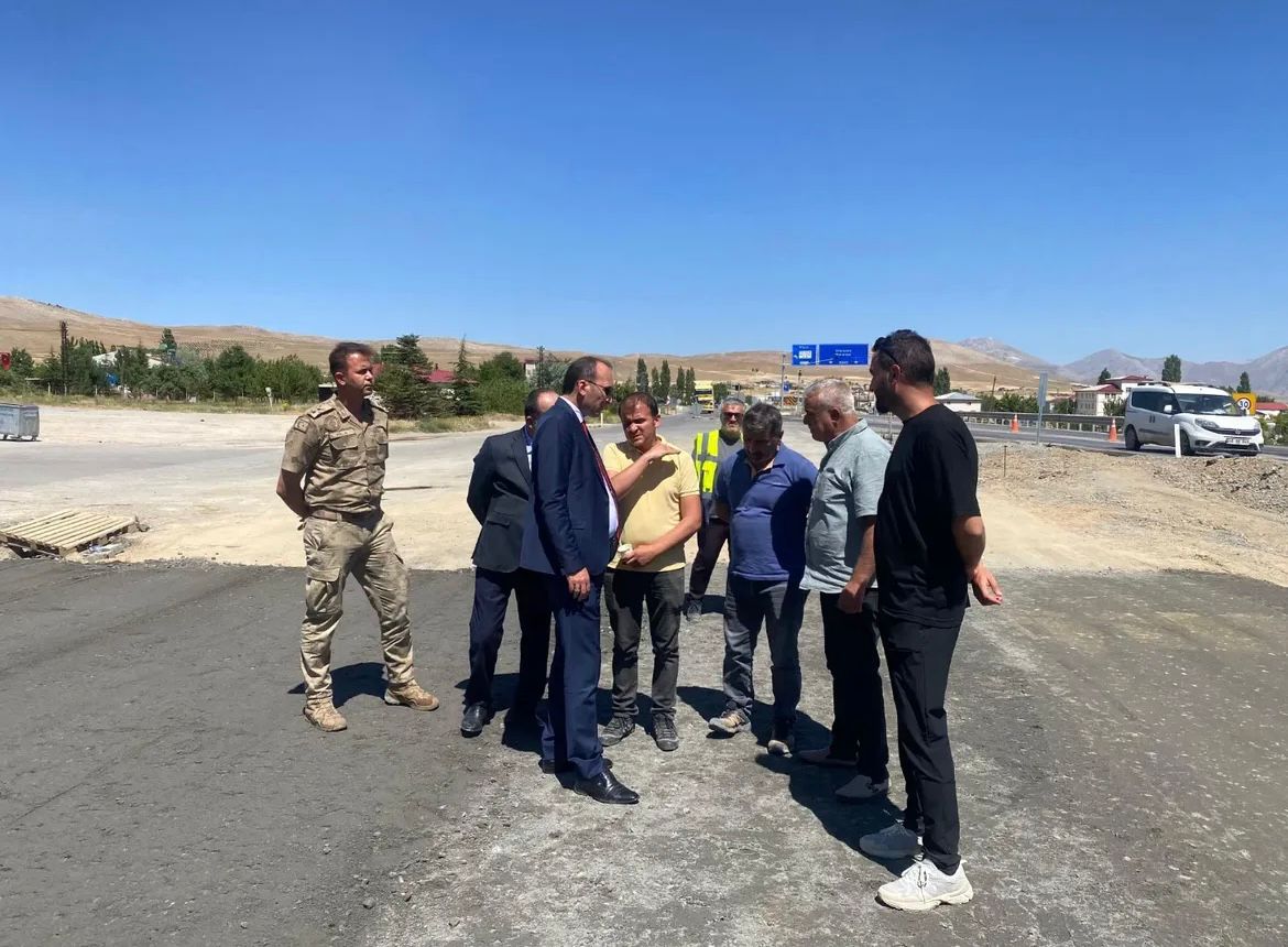 Kaymakam Sarıdoğan, Göksun Afşin Elbistan Yol Çalışmalarını İnceledi (5)
