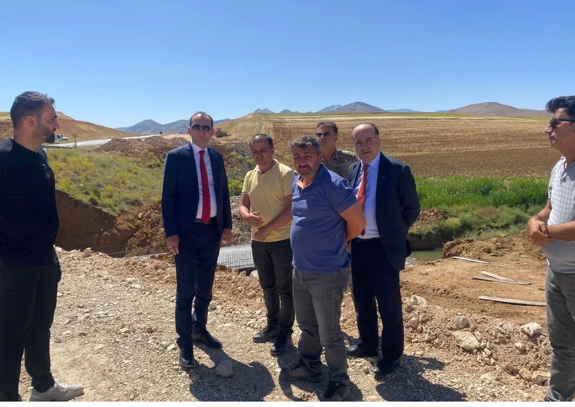Kaymakam Sarıdoğan, Göksun Afşin Elbistan Yol Çalışmalarını İnceledi (7)