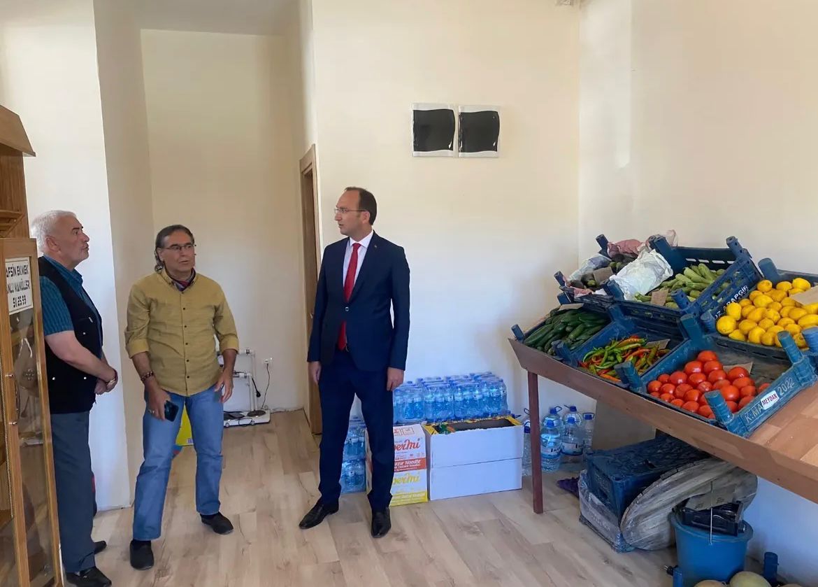 Kaymakam Sarıdoğan’dan Hüyüklü Toki̇ Konutlarına Ziyaret (1)