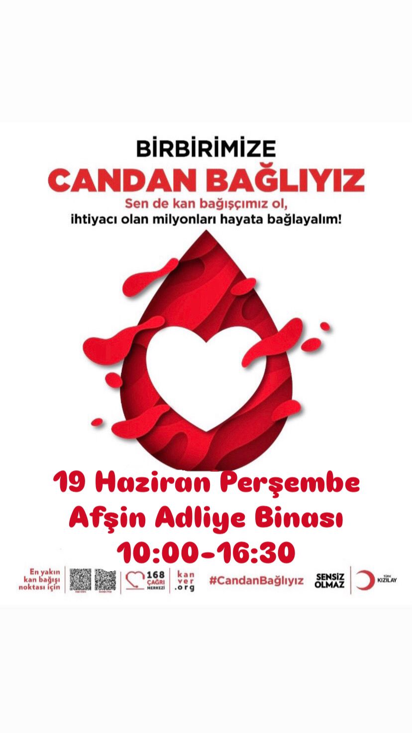 Kızılay Kan Bağış Aracı Afşin’e Geliyor-2