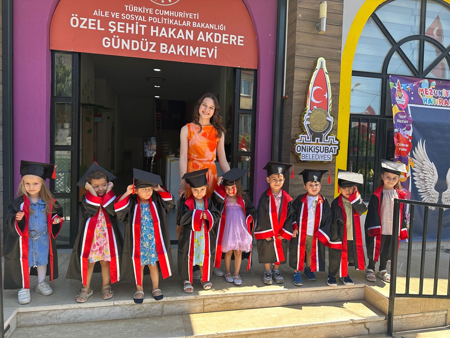 Onikişubat Belediyesi’nin Gündüz Bakımevi’nde İlk Mezuniyet Heyecanı (4)