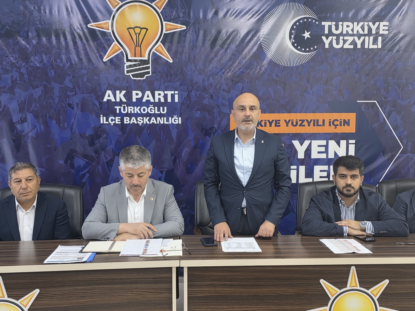 Türkoğlu’nda İlçe Yönetim Kurulu Toplantısı Düzenlendi1