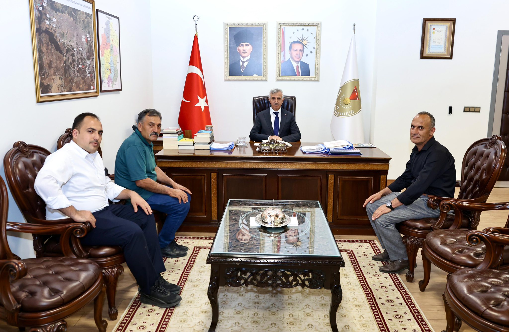 Vali Ünlüer’e Ziyaretler Sürüyor5