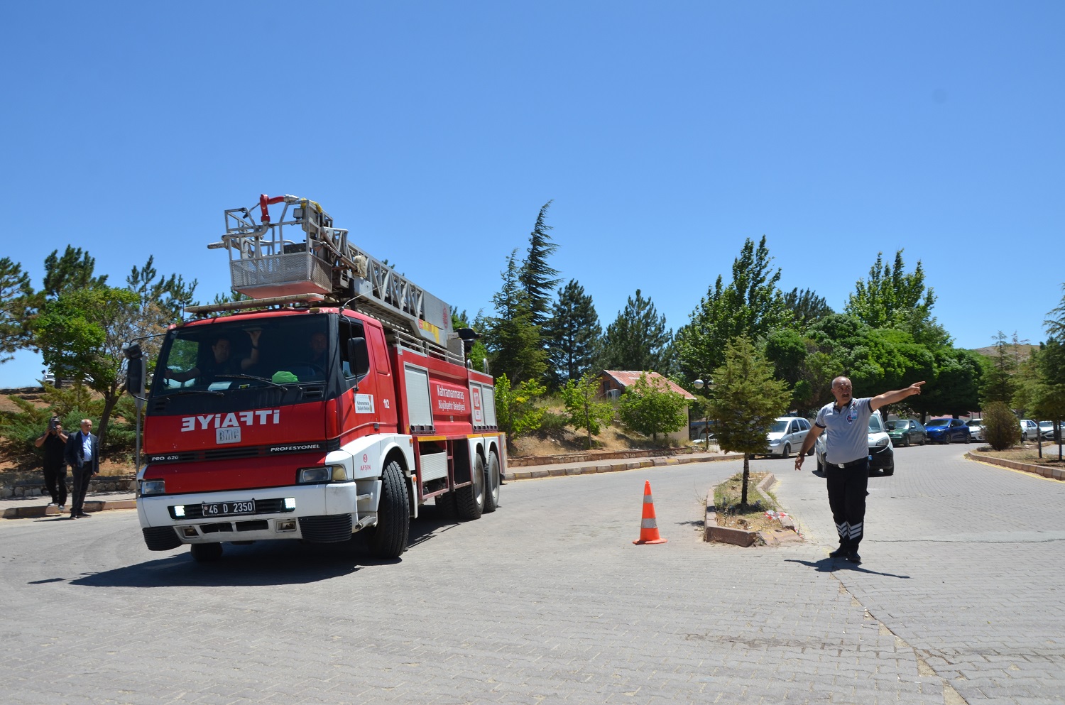Afşin Devlet Hastanesi'nde Tatbikat Gerçekleştirildi (3)