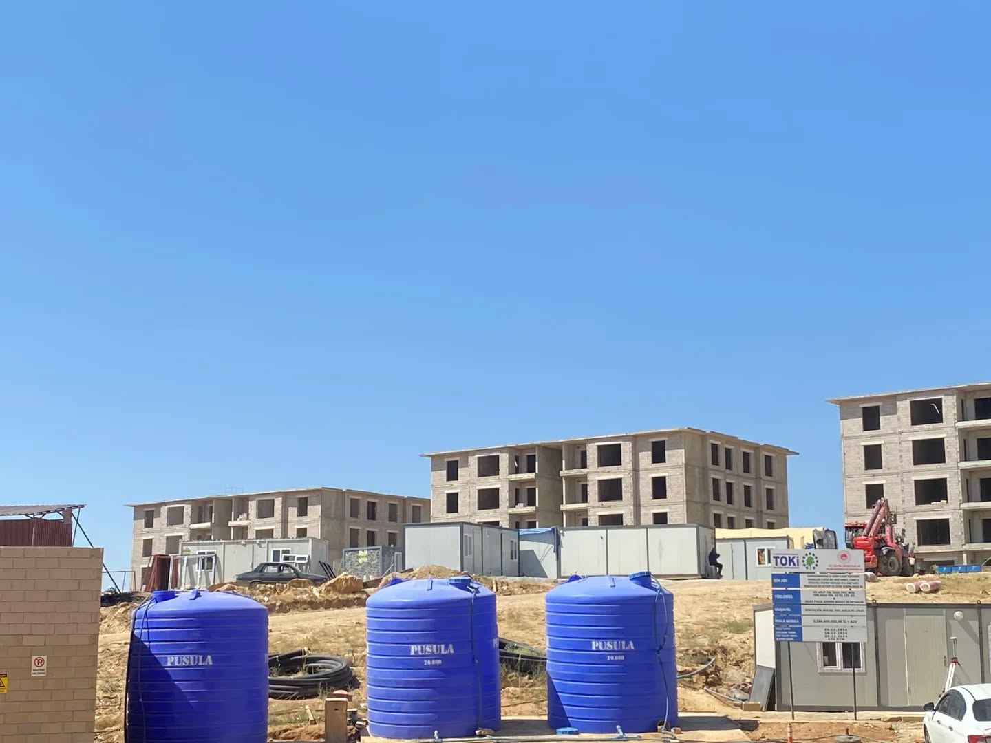 Afşinbey Mahallesi’ndeki Toki̇ Konutları Yükseliyor (1)