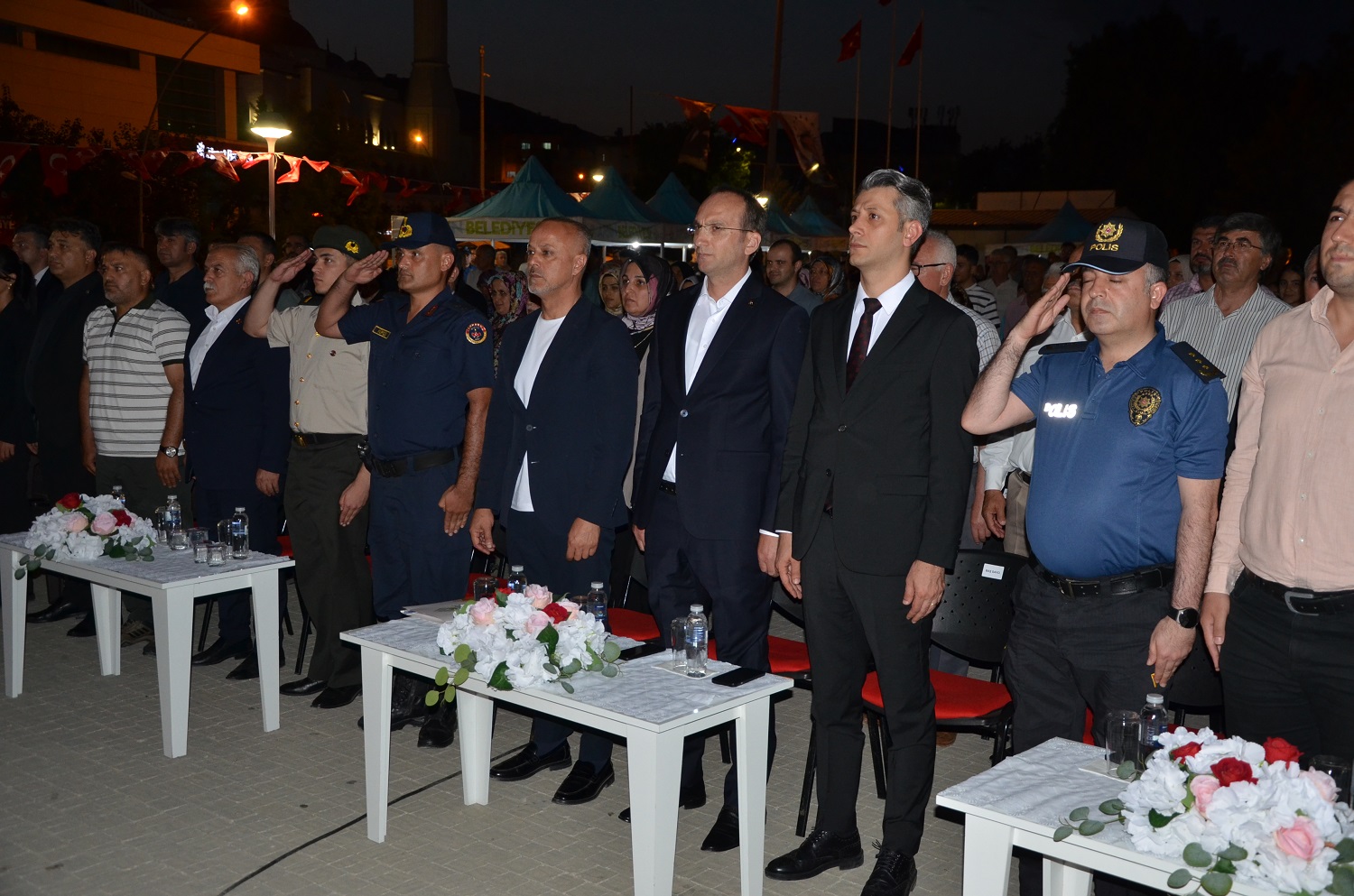 Afşin’de 15 Temmuz Şehitleri Dualarla Anıldı (1)