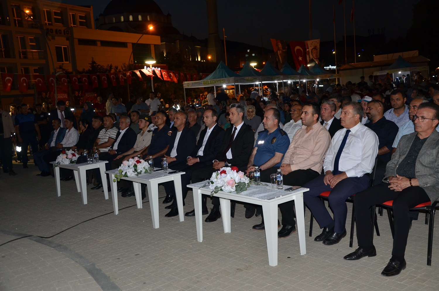 Afşin’de 15 Temmuz Şehitleri Dualarla Anıldı (3)