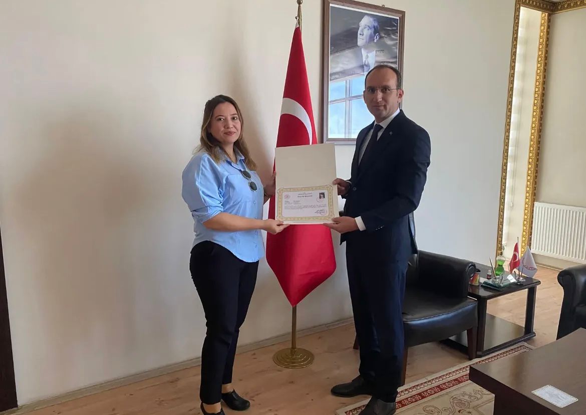 Afşin’de Görev Yapan Öğretmenlerden Kaymakam Sarıdoğan’a Ziyaret (2)