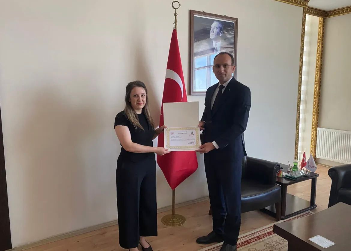 Afşin’de Görev Yapan Öğretmenlerden Kaymakam Sarıdoğan’a Ziyaret (5)