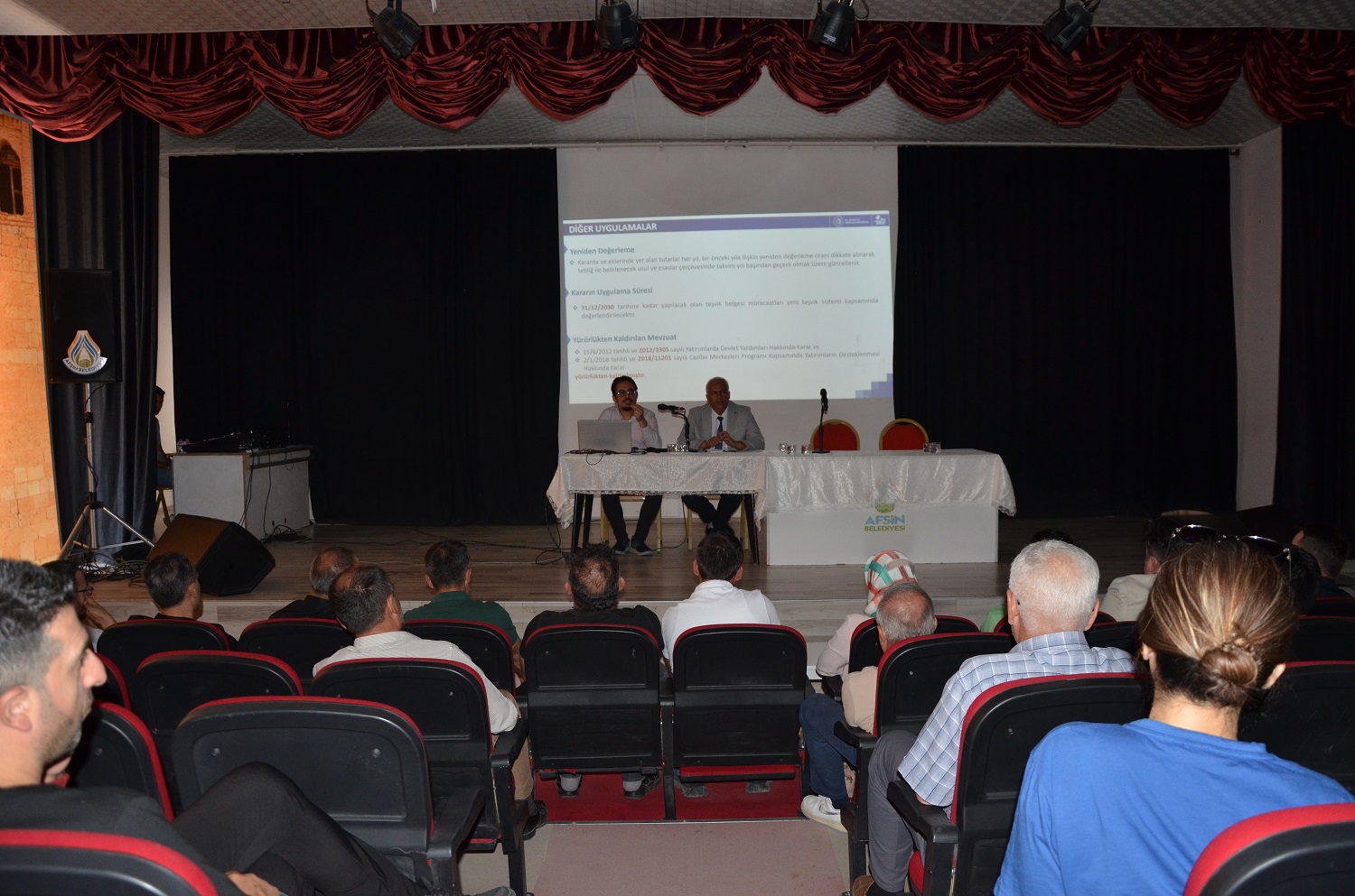 Afşin’de Organize Sanayi Bölgesi Ve Yatırım Teşvikleri Anlatıldı (9)