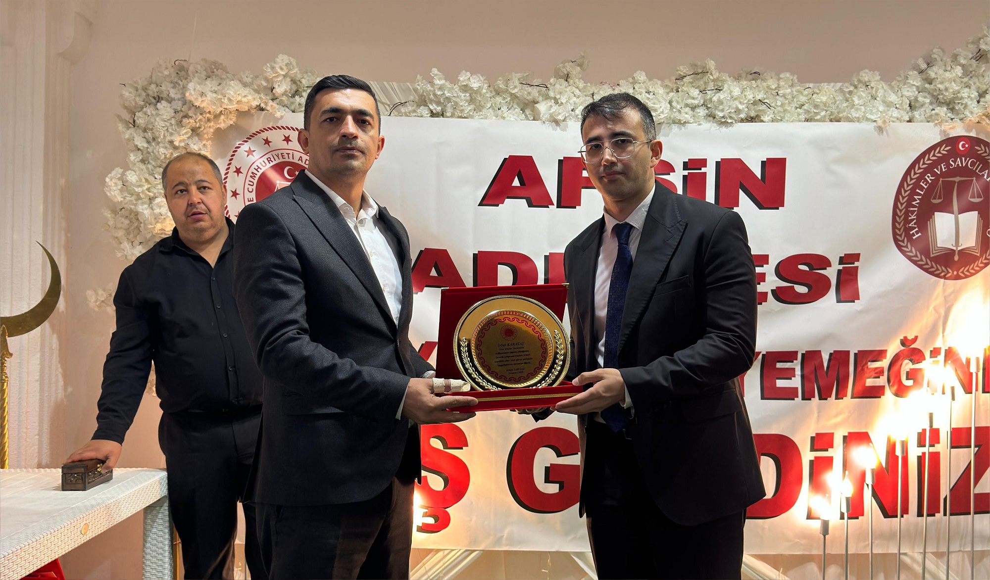 Afşin’de Tayini Çıkan Hakim Ve Savcılara Veda Yemeği Düzenlendi (1)-1