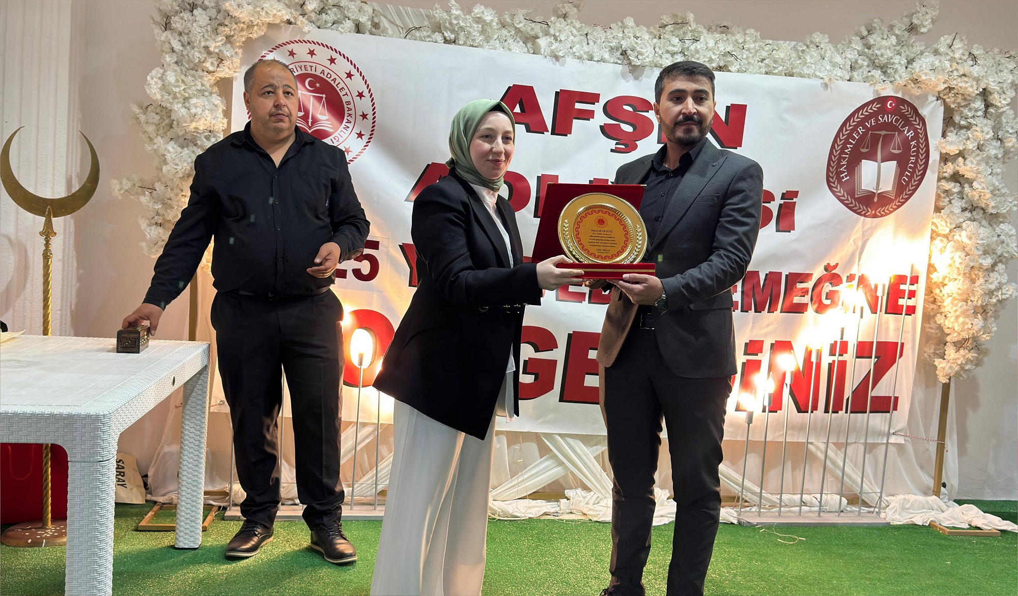 Afşin’de Tayini Çıkan Hakim Ve Savcılara Veda Yemeği Düzenlendi (2)-1