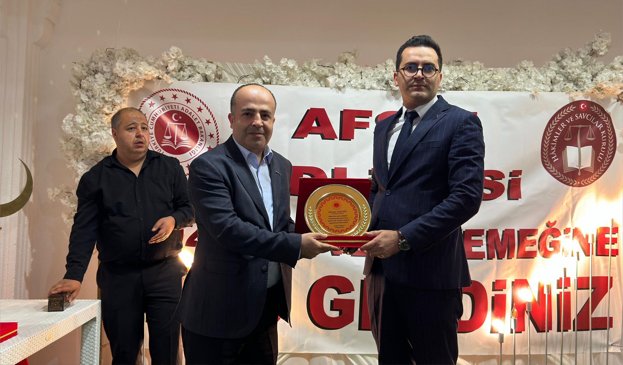 Afşin’de Tayini Çıkan Hakim Ve Savcılara Veda Yemeği Düzenlendi (25)