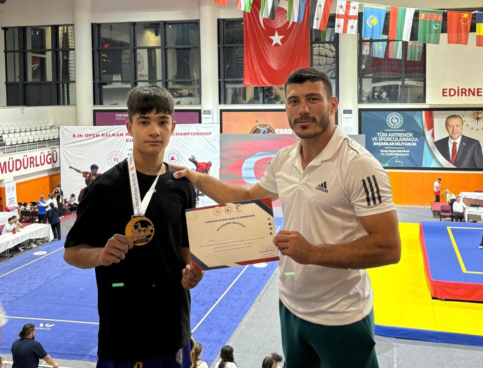 Afşinli Sporcular Edirne'de Balkan Şampiyonu Oldu 1