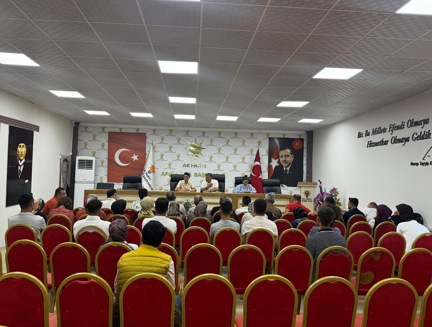 Ak Parti Afşin İlçe Teşkilatı 3 Kademe Yönetim Kurulu Toplantısını Gerçekleştirdi2