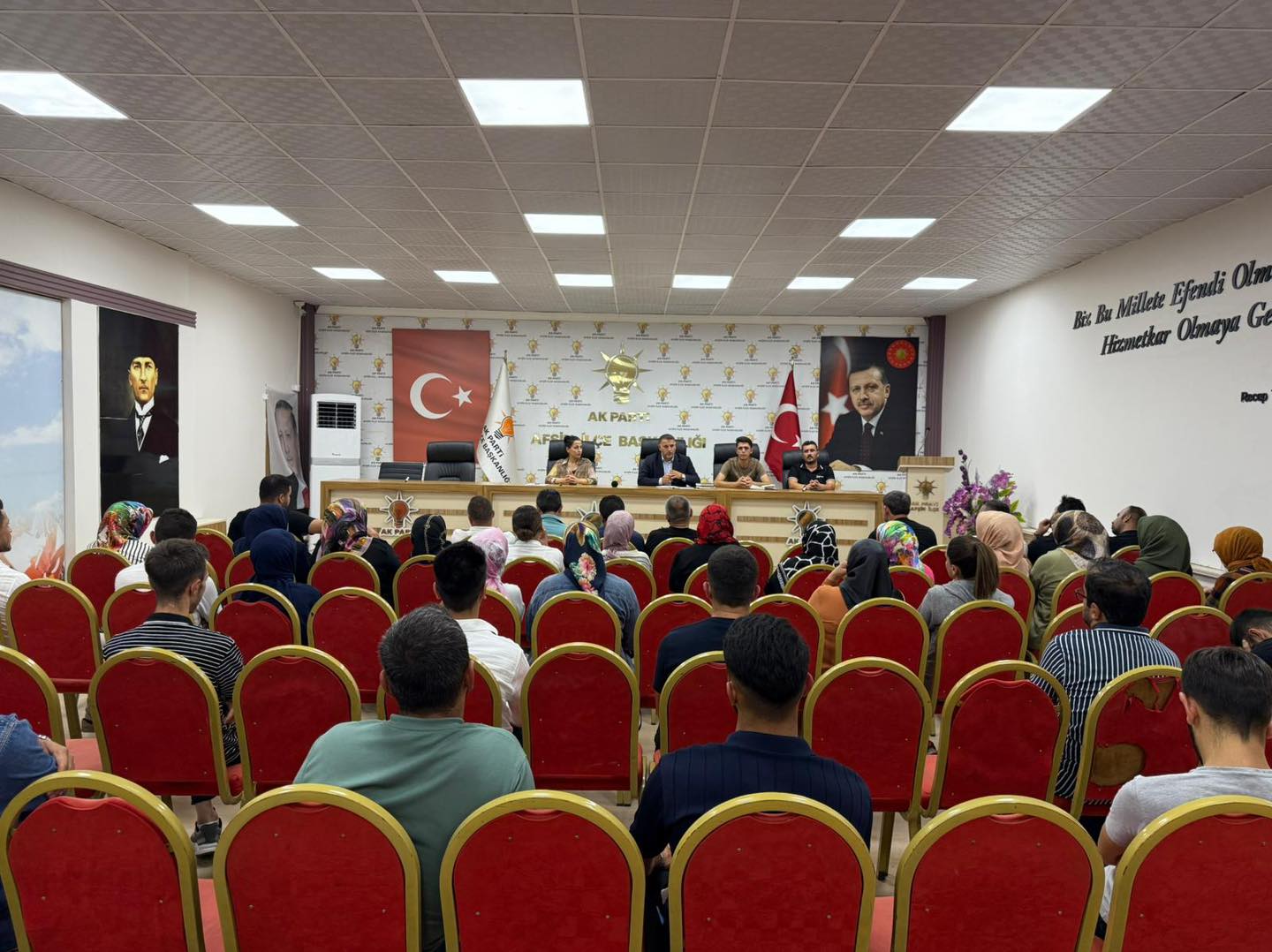 Ak Parti Afşin İlçe Teşkilatından Üç Kademe Yönetim Kurulu Toplantısı2