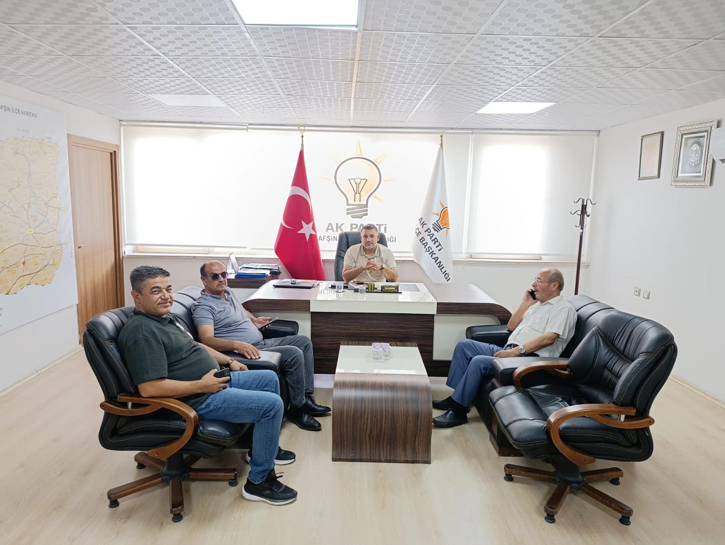 Ak Parti İlçe Teşkilatında Ziyaretler Devam Ediyor4