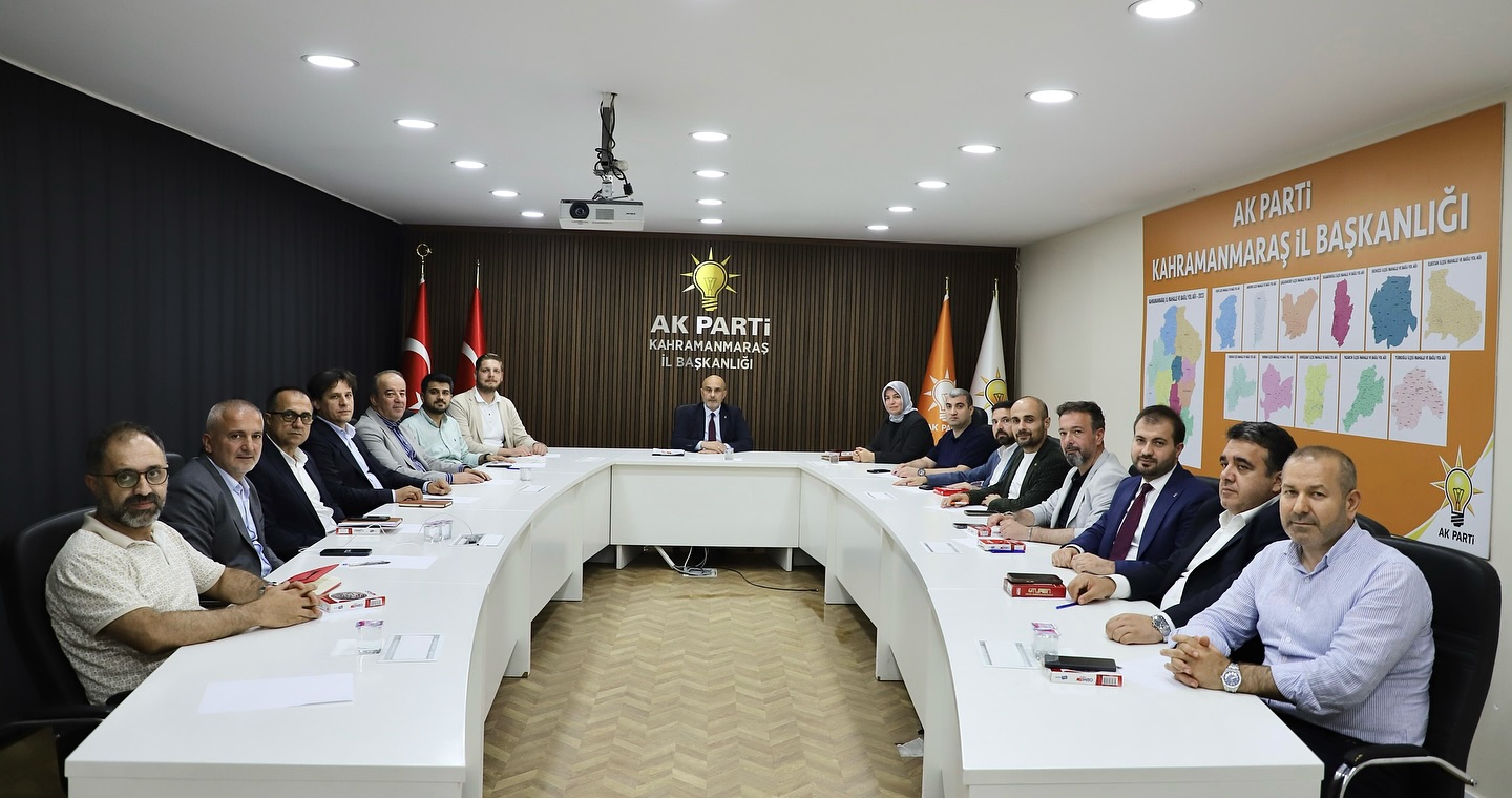 Ak Parti Kahramanmaraş Haftalık Olağan İl Yürütme Kurulu Toplantısını Gerçekleştirdi1