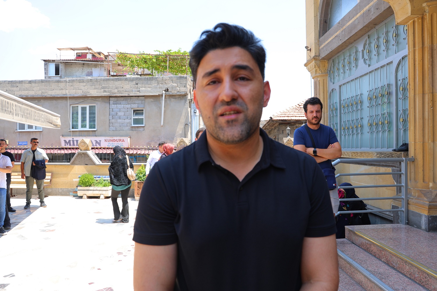 Ankara'daki Yangında Ölen Anne Ve 3,5 Aylık Oğlu Kahramanmaraş'ta Toprağa Verildi (1)