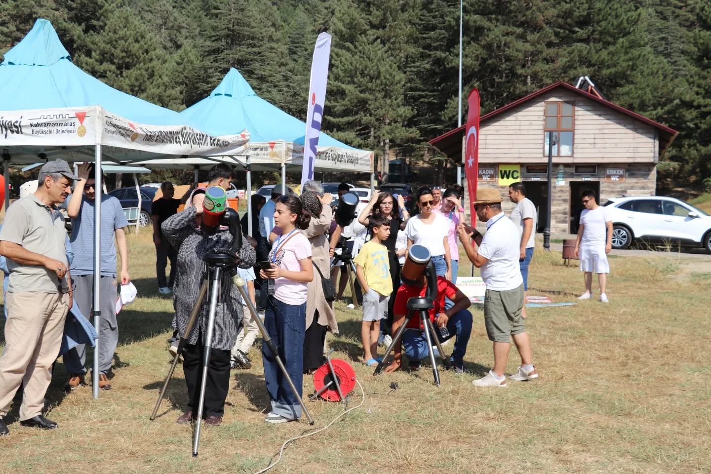 Astronomi Gözlem Şenliği Başladı Başkonuş Yaylası'nda Gökyüzüne Yolculuk!1