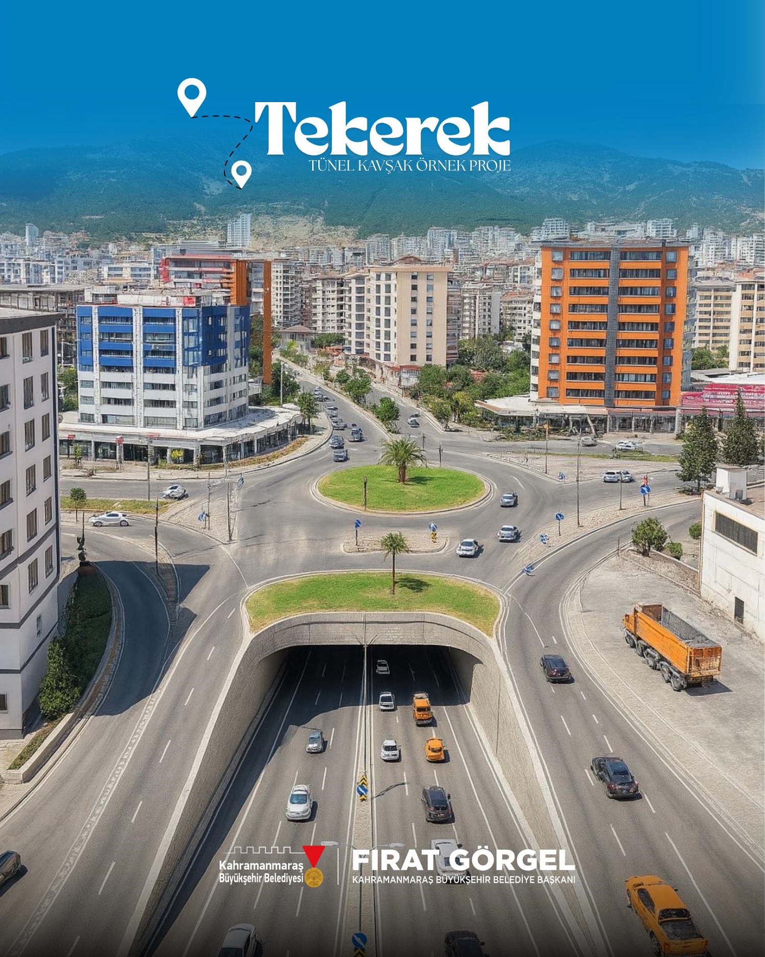 Başkan Görgel’den Ulaşıma Nefes Aldıracak Yeni Proje; Tekerek Tünel Kavşağı Geliyor (1)-1