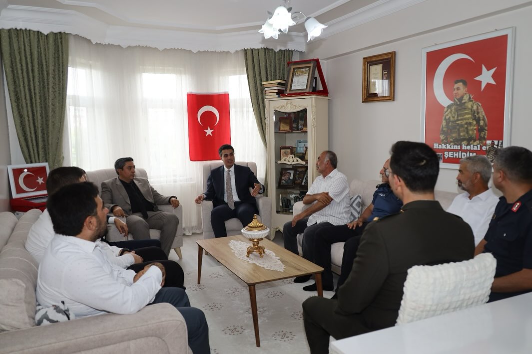 Elbistan’da 15 Temmuz Etkinlikleri Kapsamında Şehit Aileleri Ziyaret Edildi