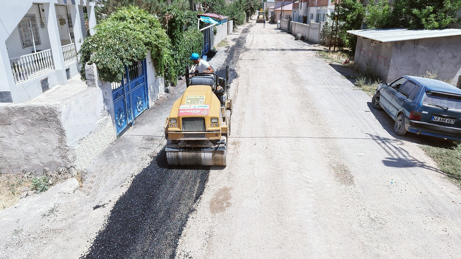 Elbistan’da Altyapının Ardından Yol Konforunu Artıran Çalışmalar (4)