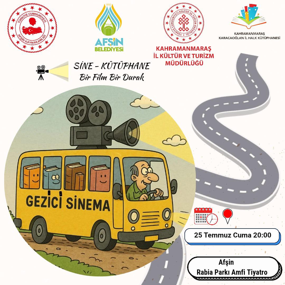 Gezici Sinema Afşin’de Vatandaşlarla Buluşuyor (2)