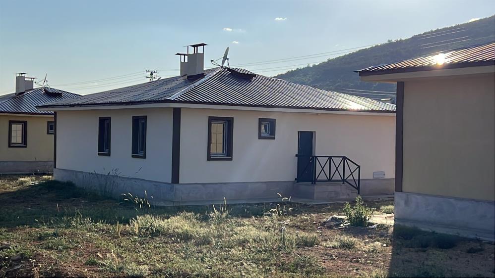 Göksun'da Köy Afet Konutlarının Yapımında Sona Gelindi 4