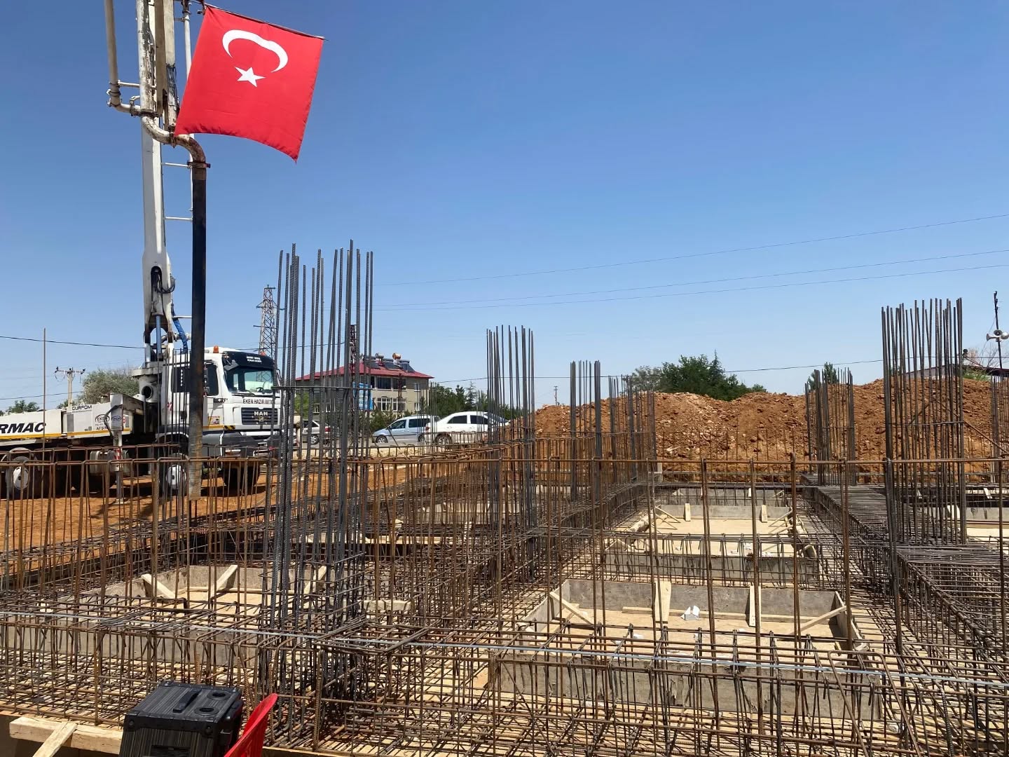 Hüseyin Mert Camii'nin Temeli Çobanbeyli'de Dualarla Atıldı2