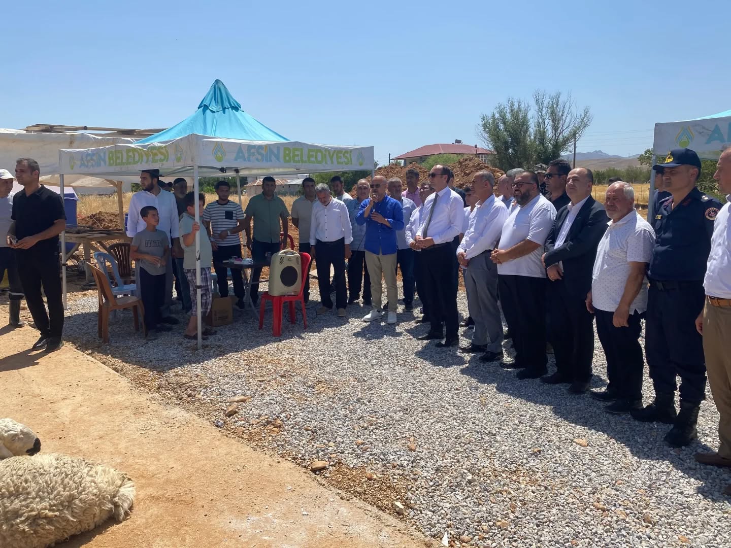 Hüseyin Mert Camii'nin Temeli Çobanbeyli'de Dualarla Atıldı3