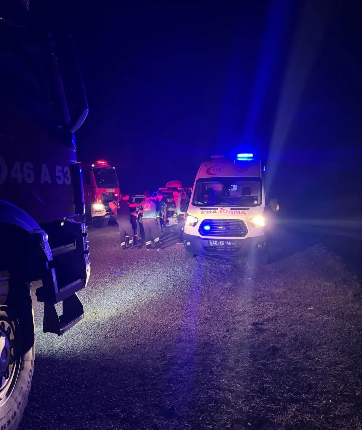 Kahramanmaraş İl Sağlık Müdürlüğü, Orman Yangını Bölgesinde Görev Başında (4)